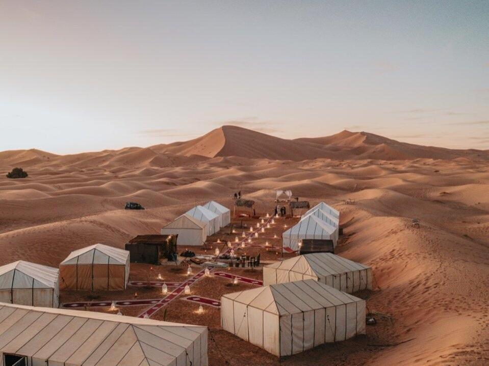 Merzouga Sahara Luxury Camp Exterior photo